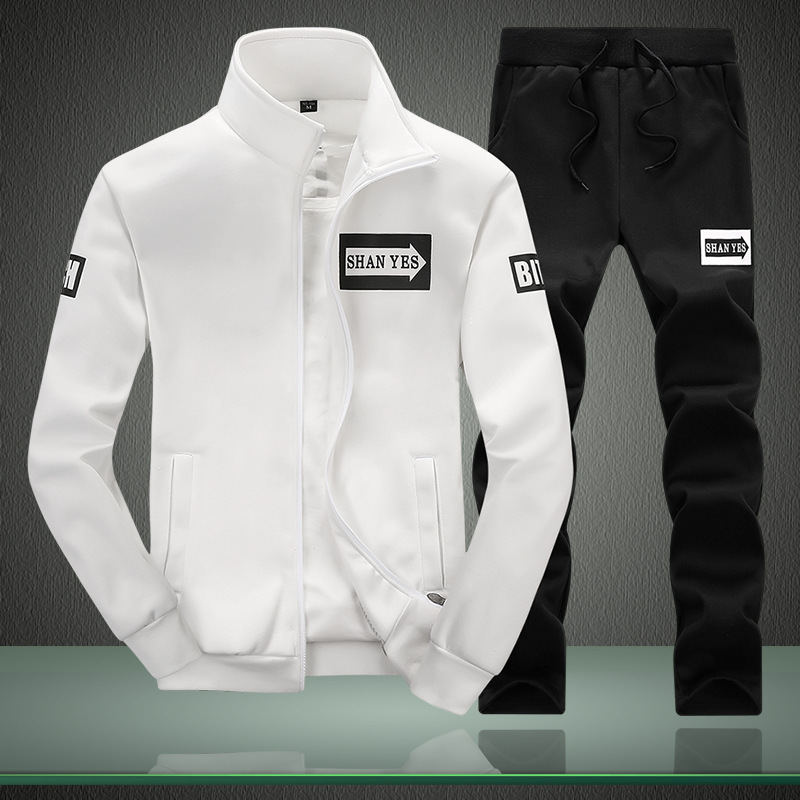 Arrow Spring and Autumn Sports Casual Suit, Fashionable and Stylish with a Hong Kong Flavor, Versatile and Trendy