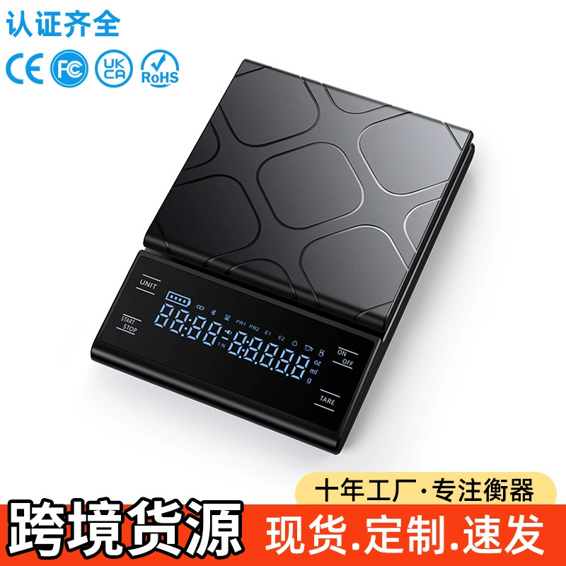 Кофейные электронные весы с хронометром