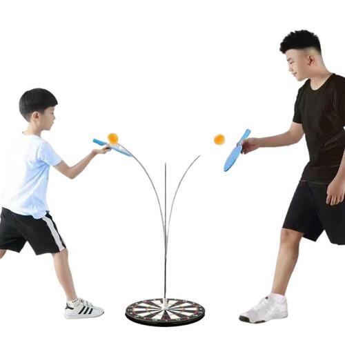 The Same Model Table Tennis Trainer for Adults and Kids, Indoor Interactive Toy, Table Tennis Solo Practice Equipment