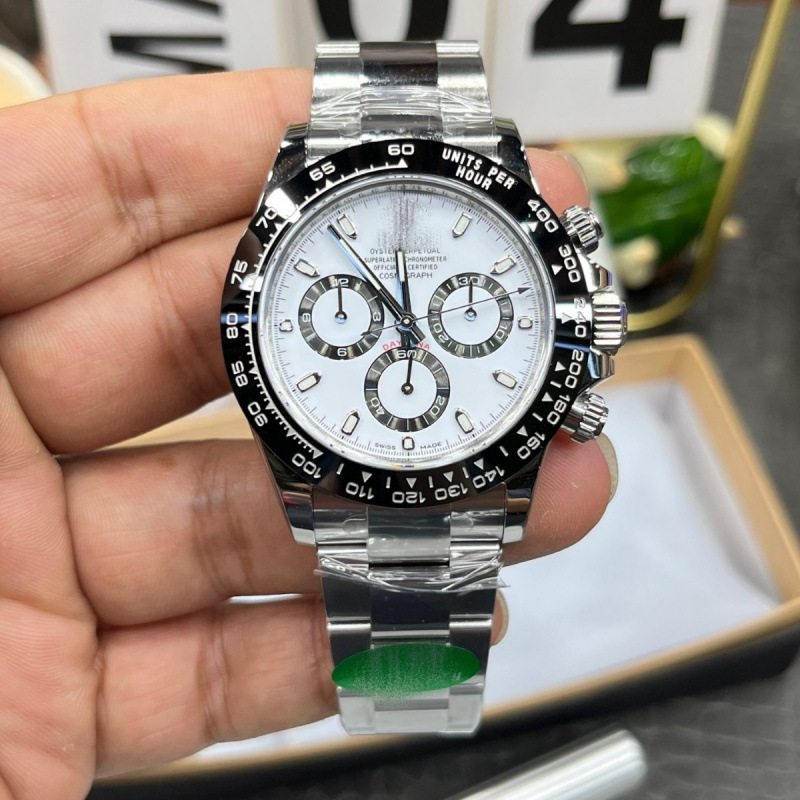 Cross-Border Panda Di 7750 Daytona Cement Gray 12.4 Gold Di Chronograph 4130 Yu Wenle Men's Mechanical Watch