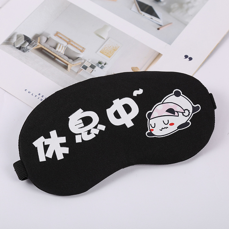Mejores ventas 3D lindas máscaras de ojos para dormir máscaras de ojos para dormir máscaras de ojos de dibujos animados bolsa de hielo frío y caliente doble máscaras de ojos al por mayor en stock