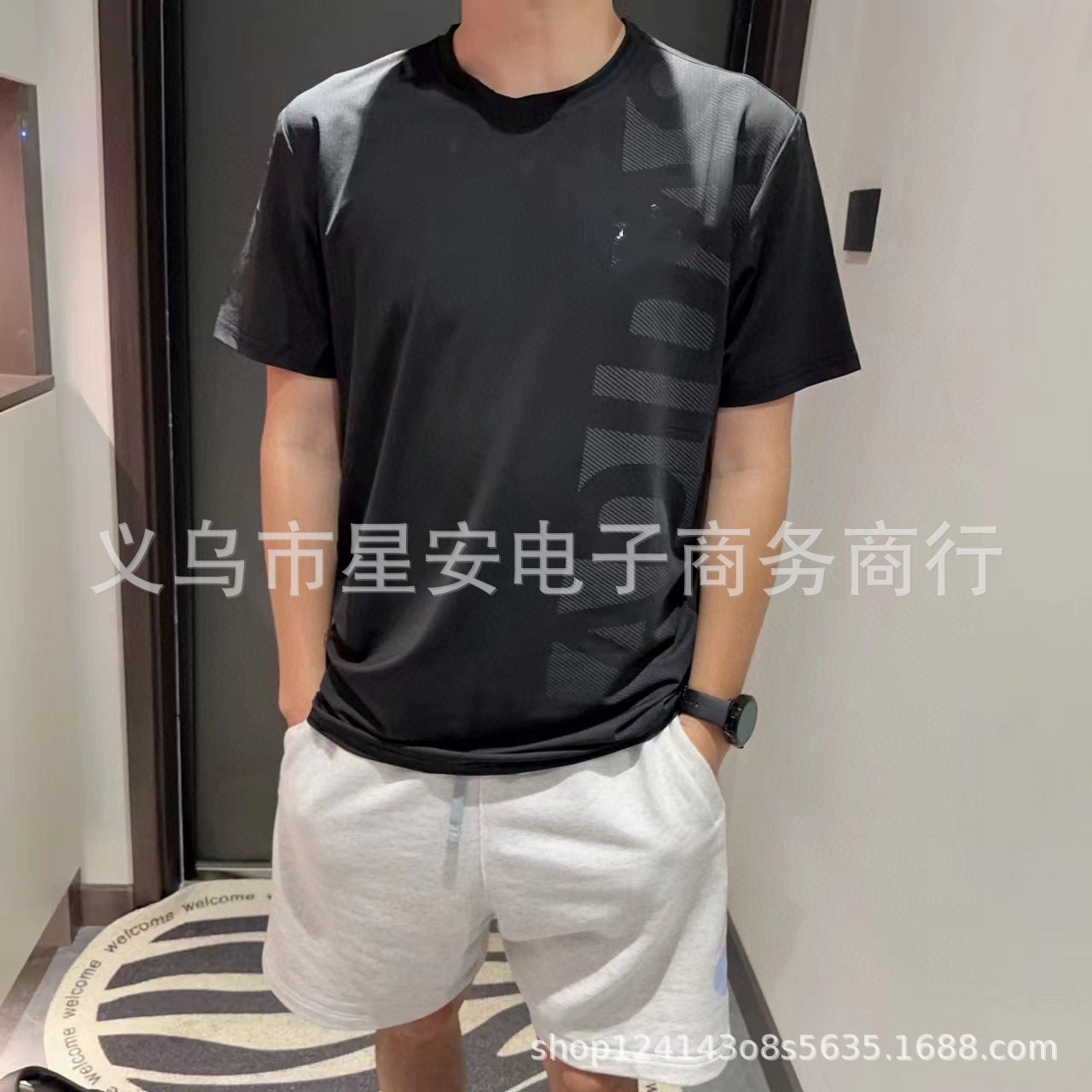 【나이키 스타일】 남성용 블랙