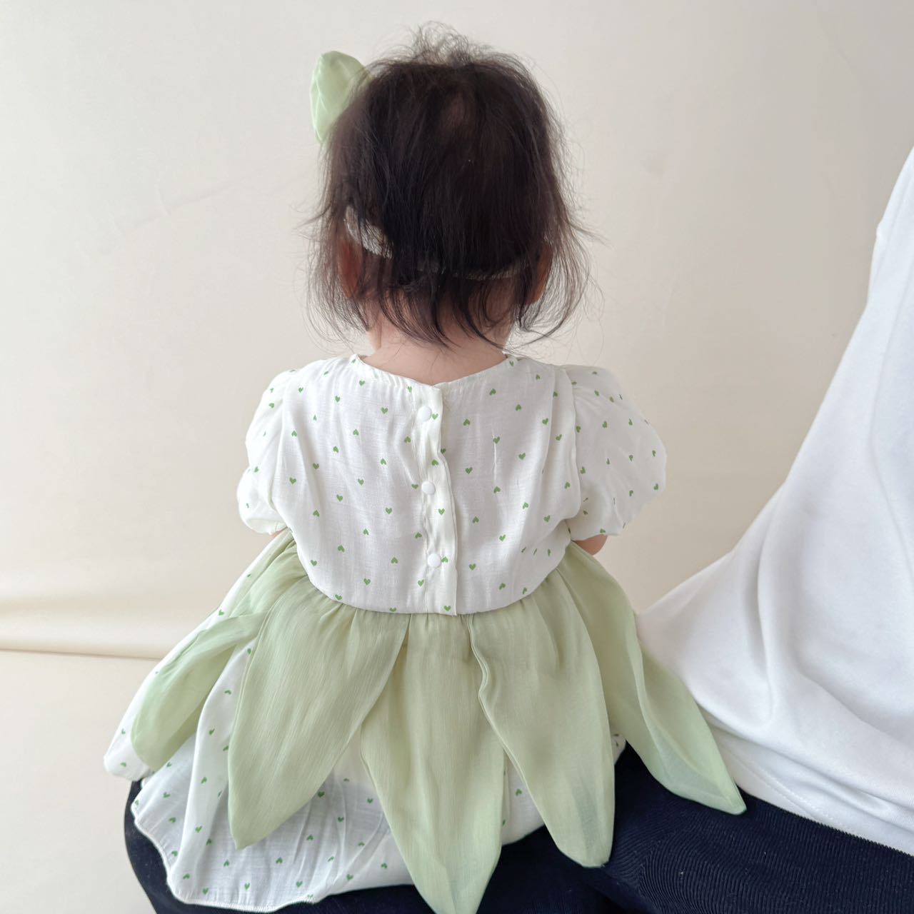 Ropa de bebé verano primavera delgado bebé mono de manga corta princesa verano luna llena cien días gatear mameluco