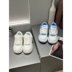 芭幕秀厚底炸街款老爹鞋女2025春季新款真皮时尚洋气增高休闲鞋女