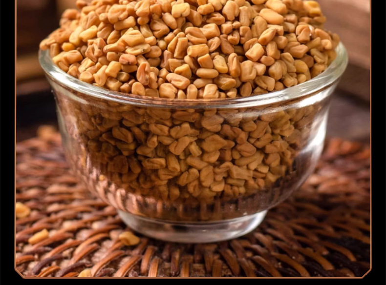 Fenugreek Seeds Hu Lu Ba 500g Dried Trigonella foenum-graecum for Decoction and Culinary Use specifications