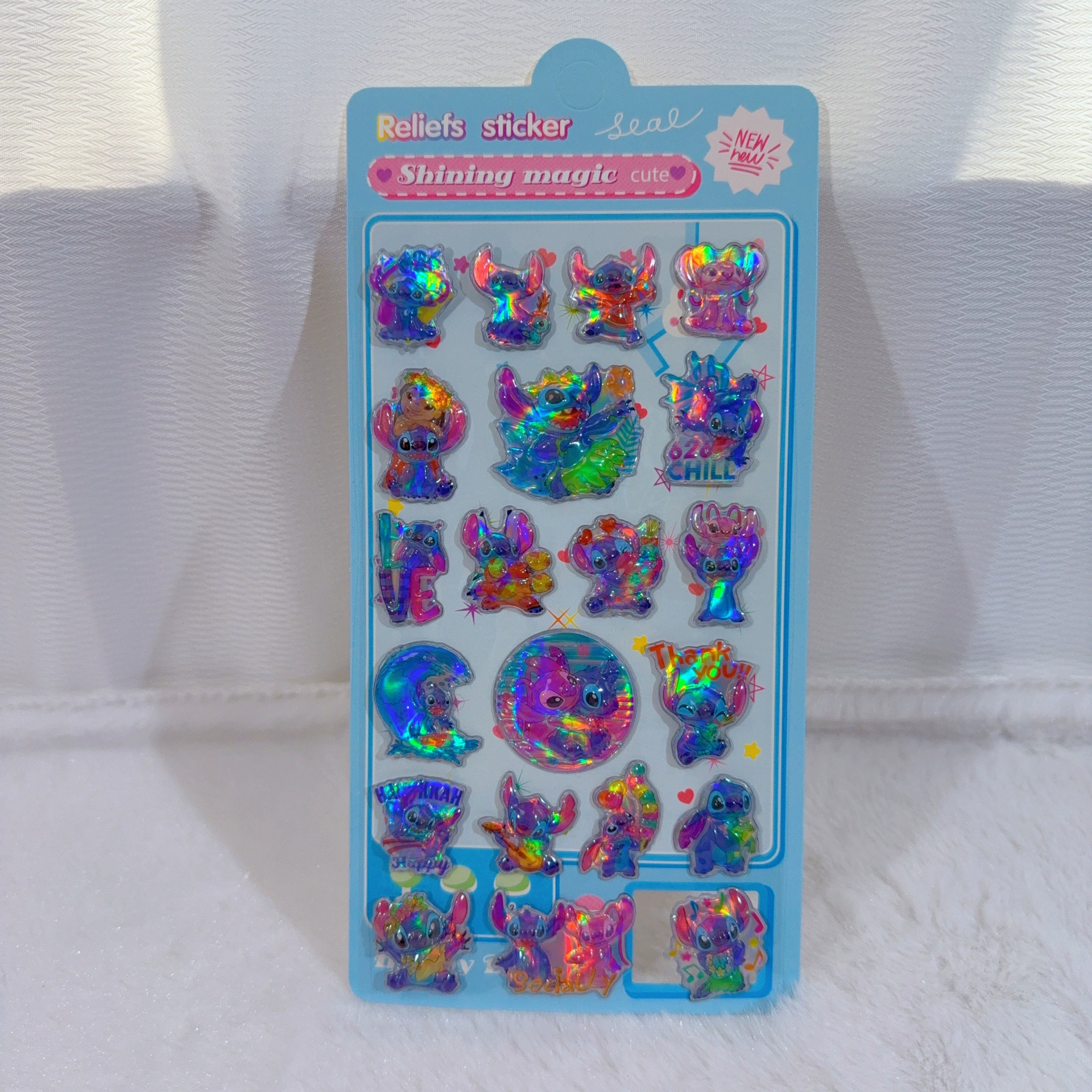 Children's three dimensional sticker, stickers, phone case, 3D