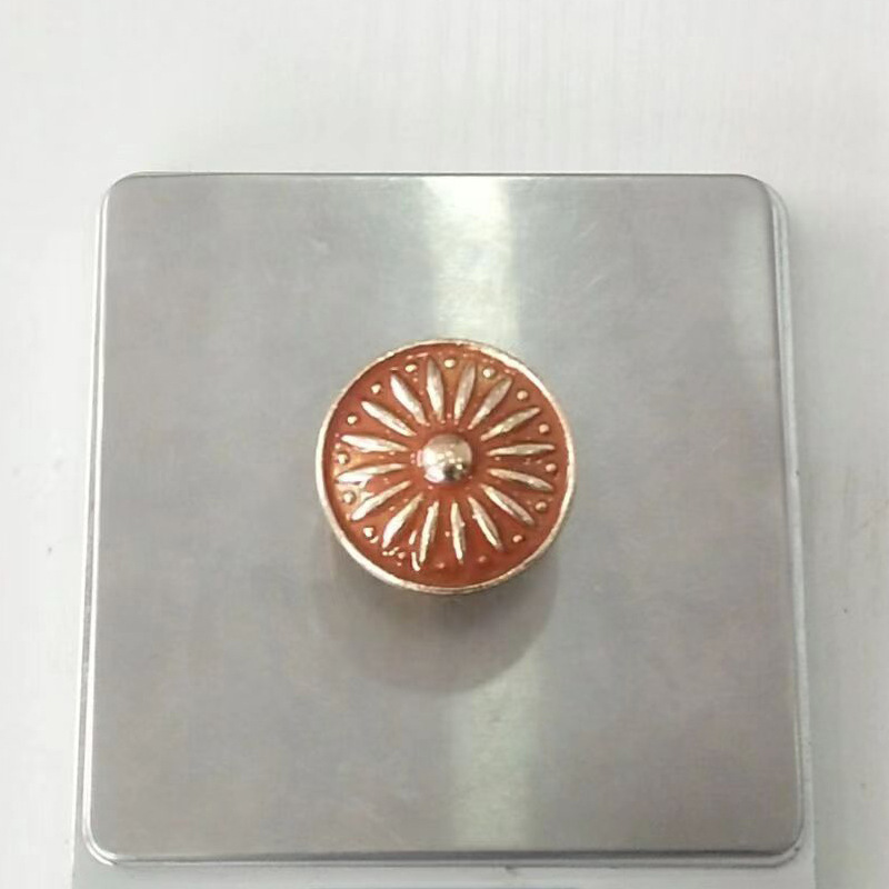 Solo agujero redondo estilo europeo marfil blanco mango gabinete muebles clásico sólido armario cajón mango al por mayor