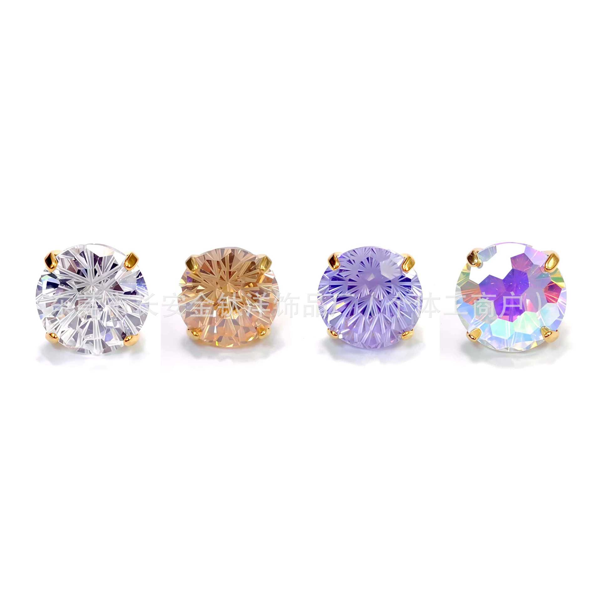 Pointed titanium steel lip stud product view