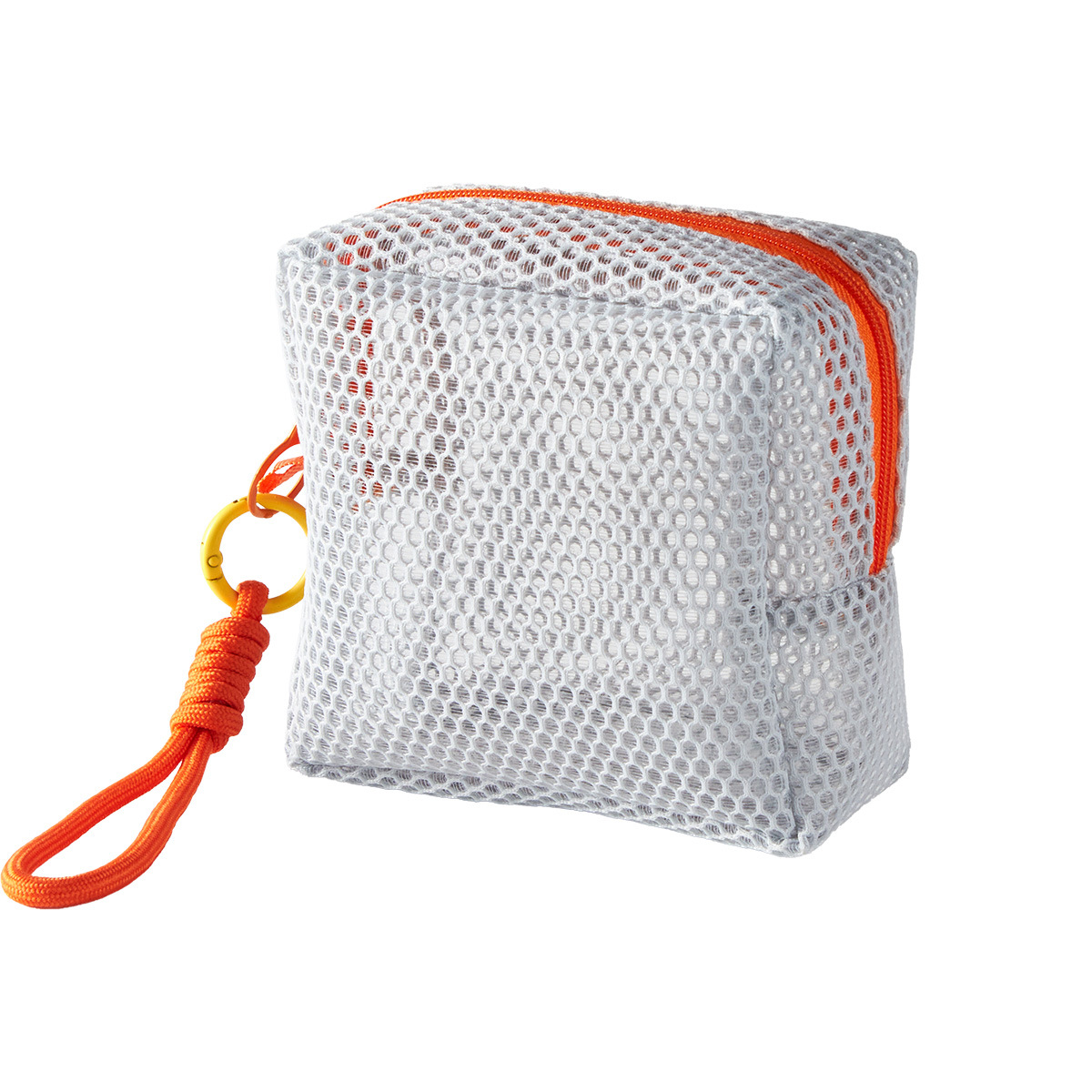メッシュ豆腐バッグ網糸収納バッグ携帯小方バッグ持ち物収納袋化粧品収納小銭袋