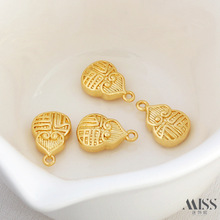 18K����ɫ���ֺ��J������diy�ֹ����K�����С������Ʒ���