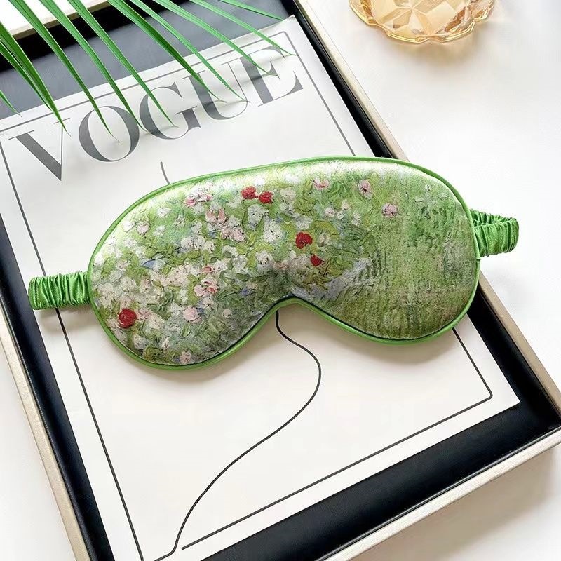 New double-sided blackout eye mask for sleep, travel, and naps, designed to relieve eye fatigue and protect your eyes; a set for daily use at home