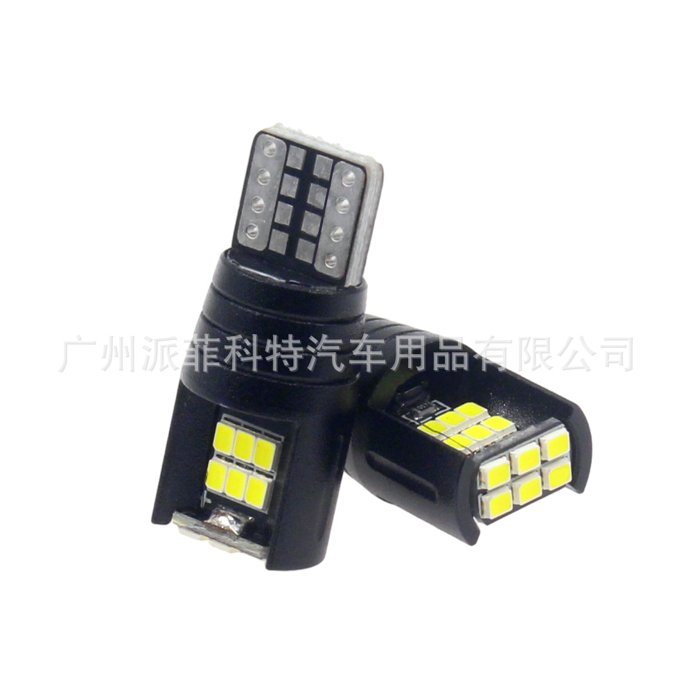 Car LED width light T10 W5W 3014 modified car light 18 light highlight constant current small light license plate light