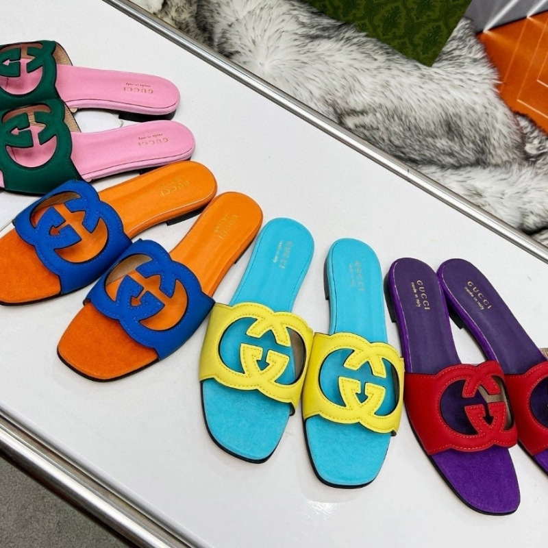 Ancient Classic Embossed Fashion Comfortable Socialite Luxury European and American Trendy Square Head Muller Large Size Cowhide Slippers