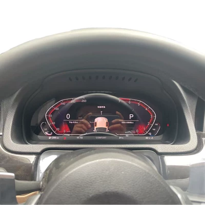 LCD Instrument Panel: BMW automobile instrument