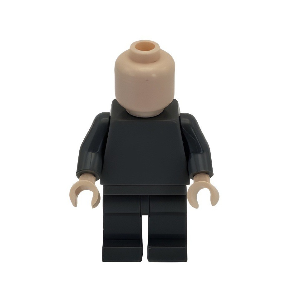Dark gray body figure