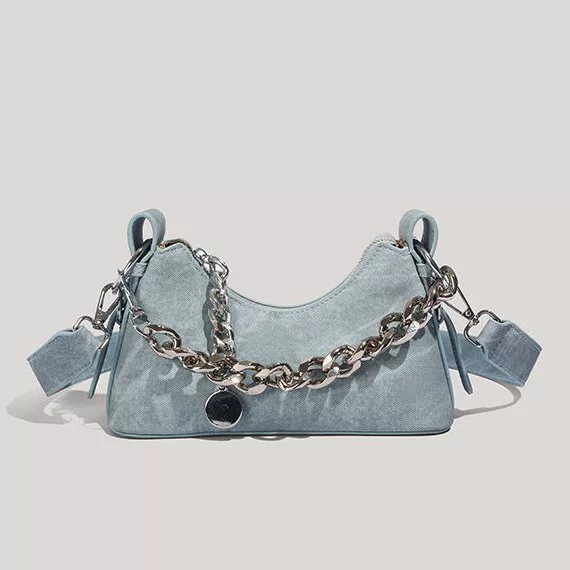 Official Genuine Underarm Bag for Women 2026 Autumn and Winter New High-Quality Texture Chain Commuter Crossbody Baguette Bag