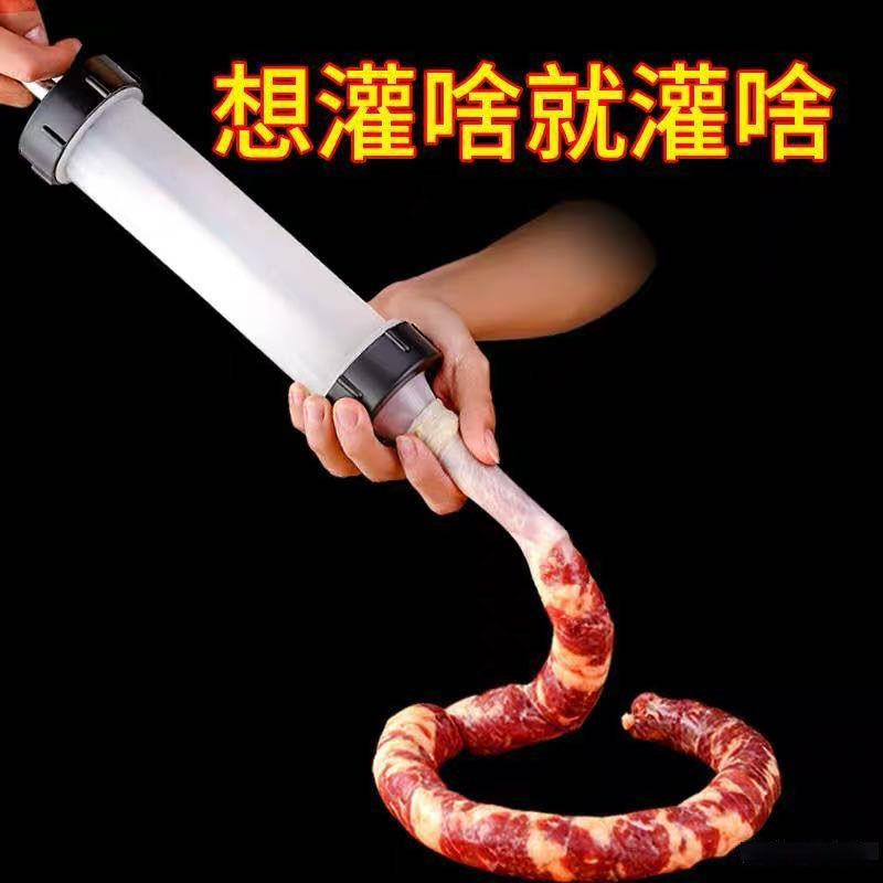 Embutidora de salchichas manual, herramienta doméstica para hacer salchichas a presión, máquina para hacer salchichas artesanales, aparato para hacer salchichas.