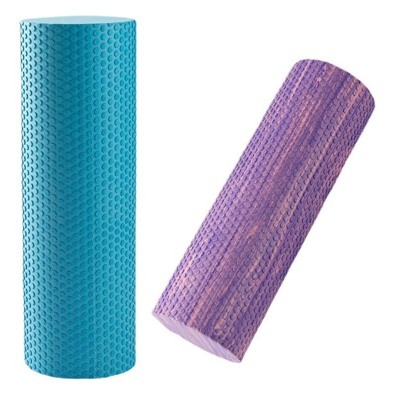 Gimnasio eje de masaje columna de yoga camuflaje sólido Eva columna de yoga Arco Iris espuma de punto flotante eje de yoga logotipo imprimible