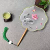 Double-sided Su embroidery - winding the silk edge - eight petals - lotus B