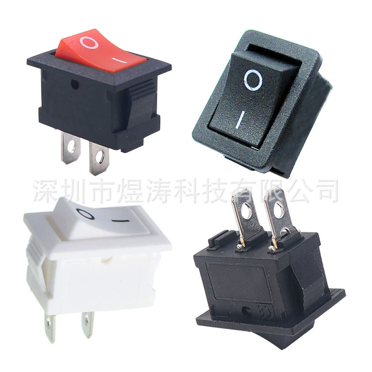 KCD11 кулисный переключатель 10*15 мм две ножки 2 фута 2 передачи лодка 250VAC/3A кнопочный кулисный переключатель