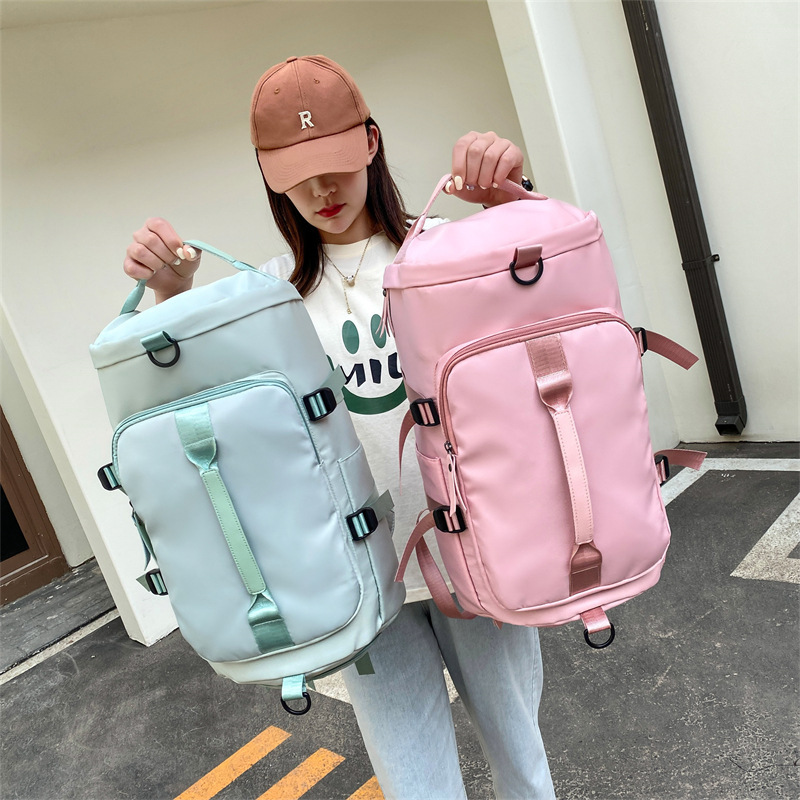 Fashion sports swimming fitness bag wet and dry separation independent shoe warehouse large capacity double shoulder travel bag leisure luggage bag Fashion sports swimming fitness bag wet and dry separation independent shoe warehouse large capacity double shoulder travel bag leisure luggage bag