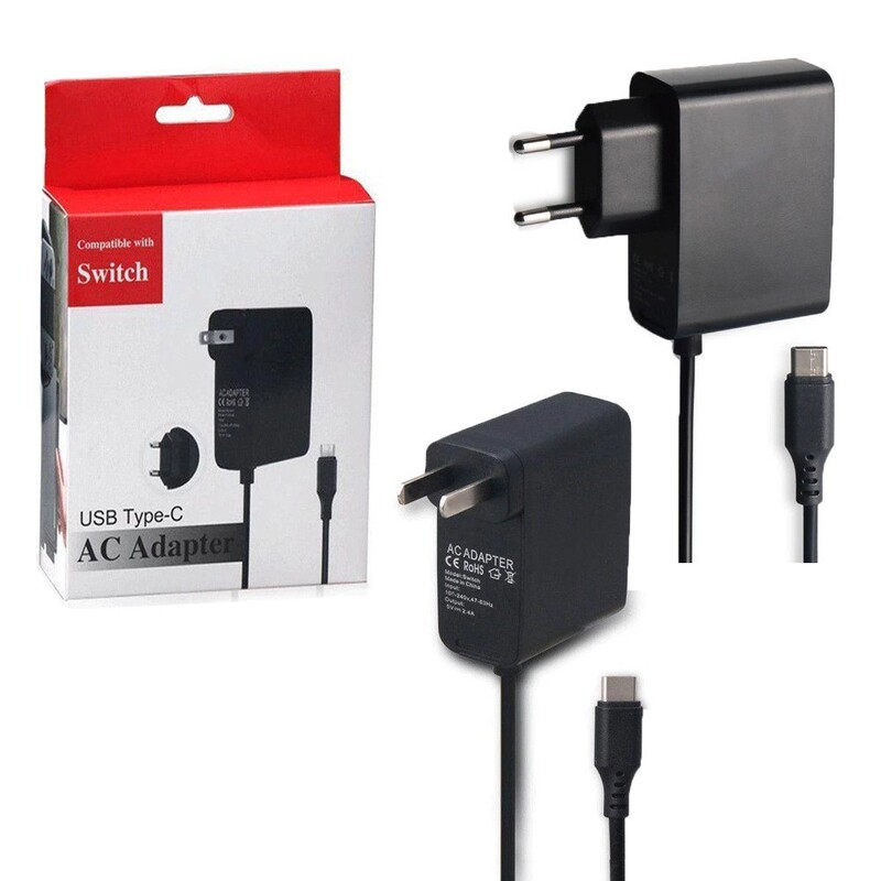Switch charger NS adapter Nintendo game machine firecow power supply Switch charger NS adapter Nintendo game machine firecow power supply