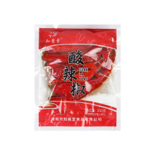 泡酸辣椒湖南风味下饭菜餐饮直供红辣椒500g定制批发脆嫩特产剁椒