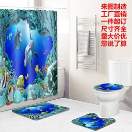 浴帘、浴帐;家用地毯;地垫