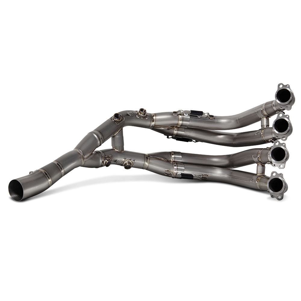 Suitable for Motorcycle and Motorcycle Modified Exhaust S1000R S1000Rr New Titanium Alloy Front Section 60mm