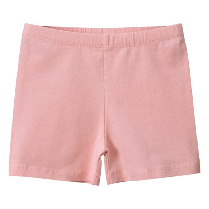 27 polainas para niñas en casa pantalones de seguridad de color sólido para mujeres delgadas de verano para niños pantalones de bebé para niños de una sola pieza de entrega