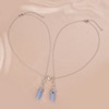 Pendant, necklace for beloved, chain, set, decorations, suitable for import, new collection