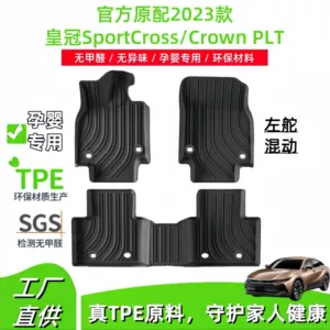 2023 Toyota Crown Sportcross/Crown Plt TPE avtomobil və baqaj ayaqaltıları