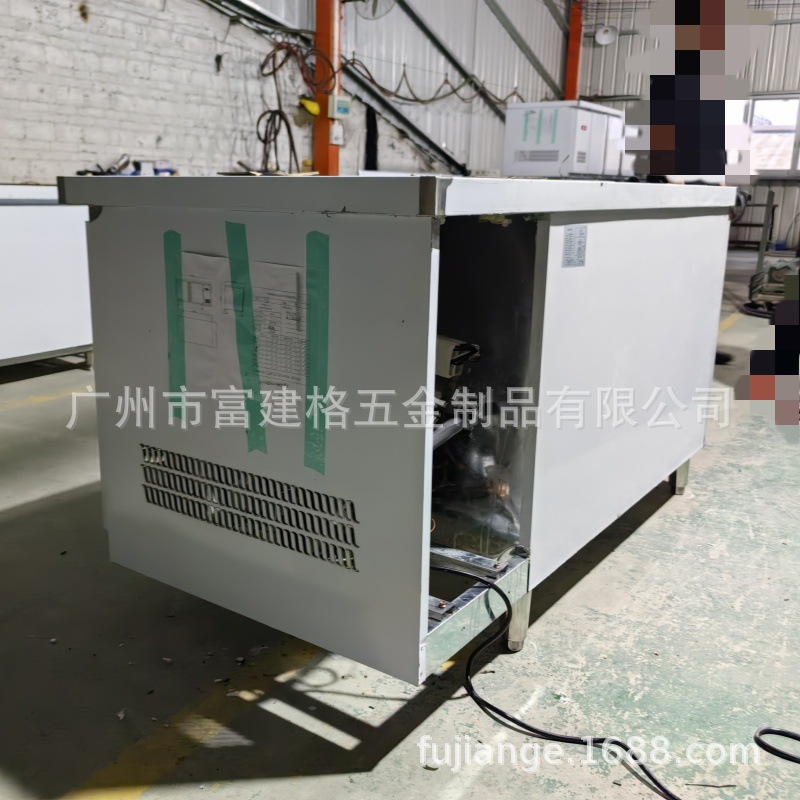 Commercial Large-Capacity Fresh Meat Refrigerated Freezer Refrigerator Guangzhou Horizontal Freezer Commercial Freezer First-Class Energy Efficiency