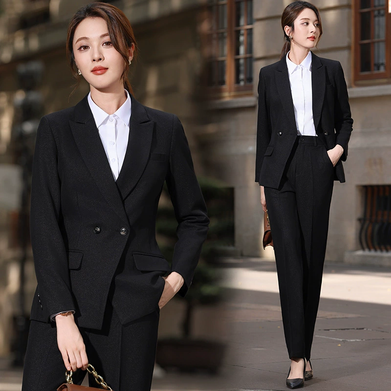 Новый Профессиональный пиджак, Женская официальная одежда, облегающий, облегающий талию, костюм, Женская рабочая одежда
