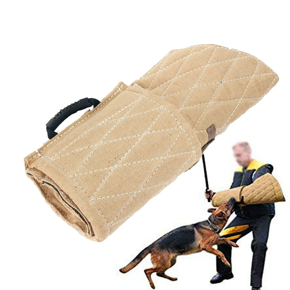 Дрессировочная собака Amazon Джут кусает рукава