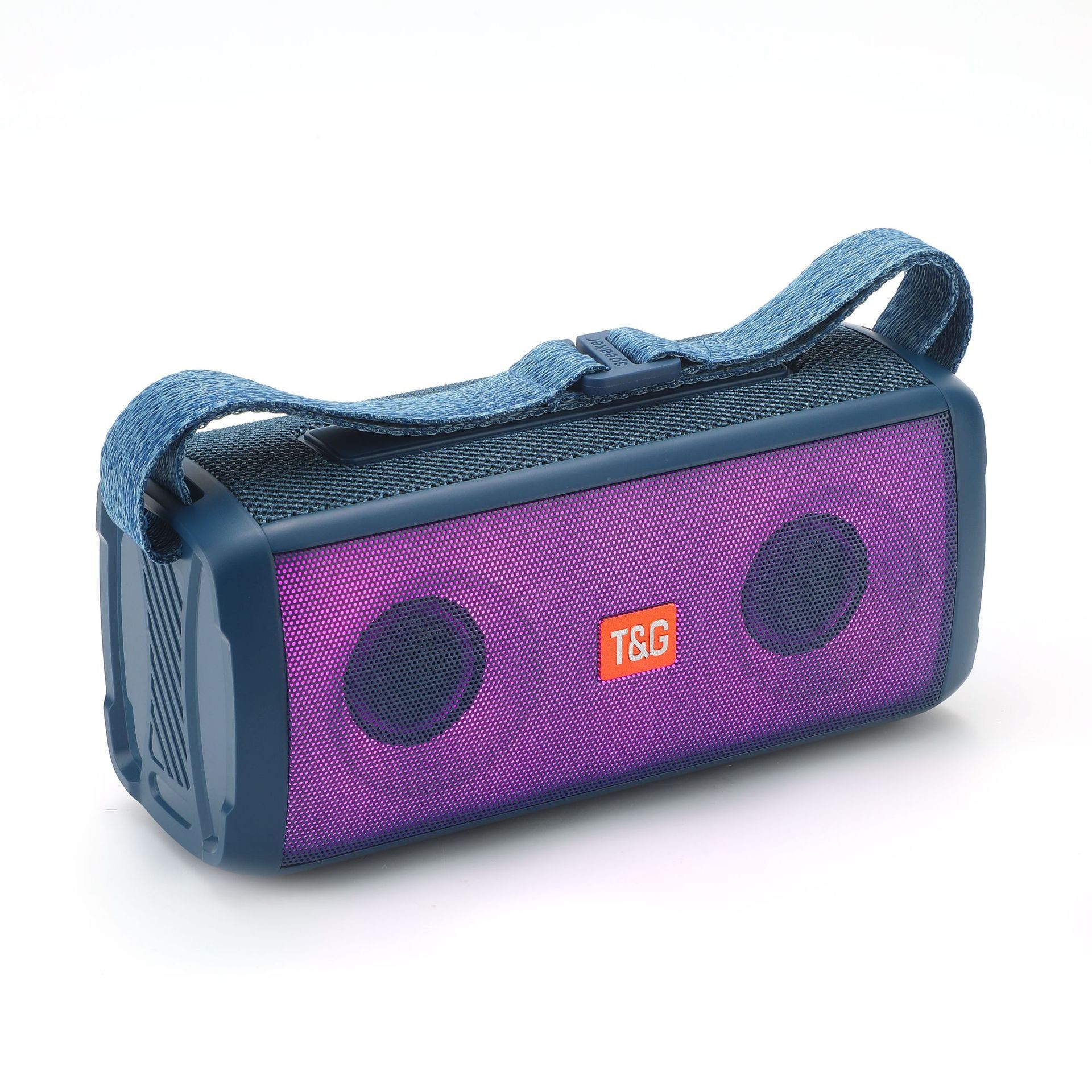 Nuevo TG345 altavoz bluetooth portátil LED al aire libre luz de color brillante tarjeta de radio de recolección de pago transmisión de sonido bluetooth