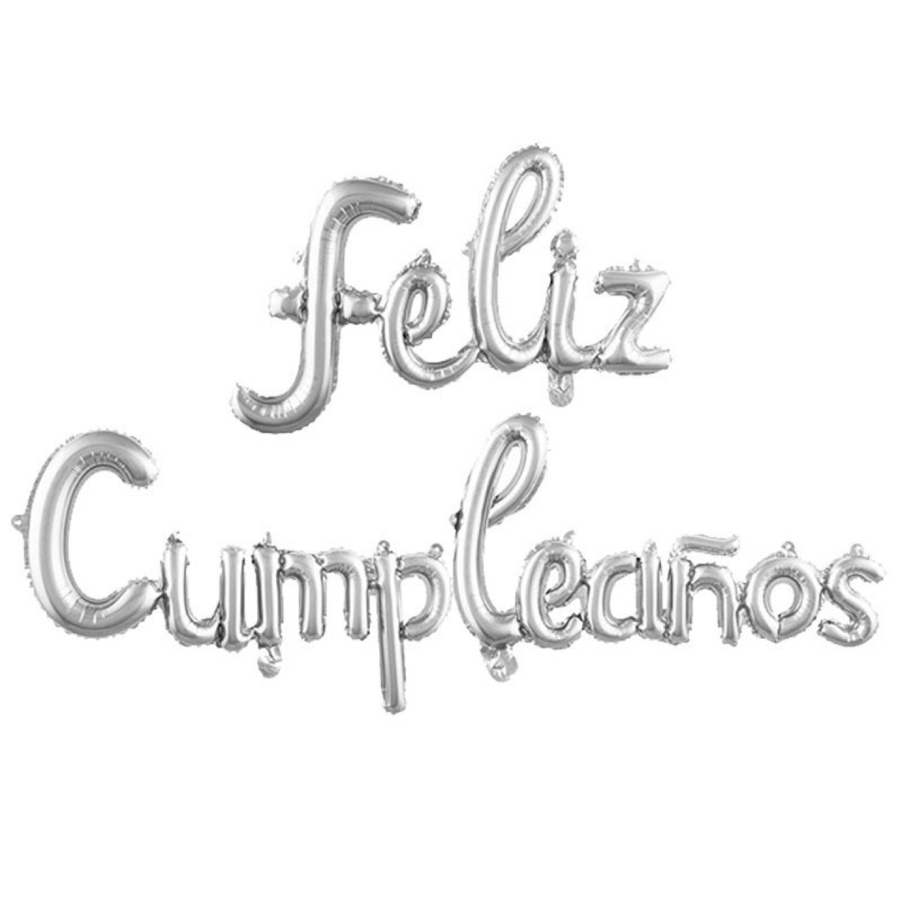feliz año nuevo español inglés feliz cumpleaños globos Feliz año nuevo letras unificadas