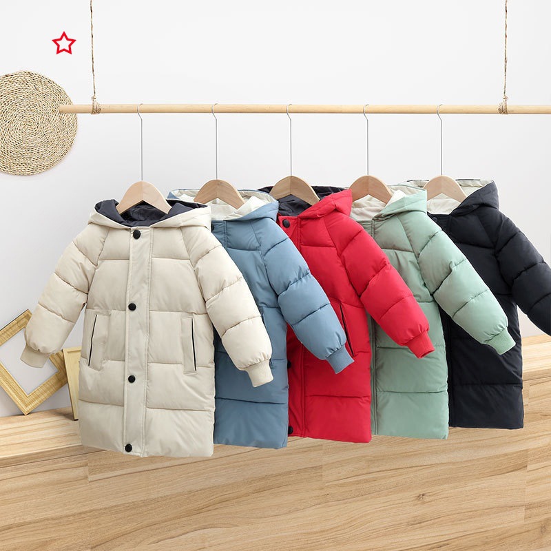 Abrigo acolchado de algodón para niños Abrigo acolchado de algodón para hombres y mujeres Abrigo acolchado de algodón engrosado Abrigo acolchado de algodón para bebés Abrigo de longitud media 2024 nuevo Otoño e Invierno