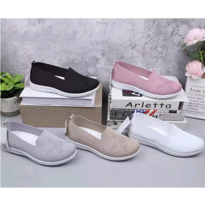 Spring and summer Autumn Cloth shoes Low Round Single shoes Flat bottom Sweet Casual shoes Shallow mouth Nation Lazy man