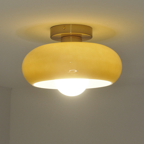 French-style antique bedroom pendant light, modern minimalist hallway balcony spot light, dining room cloakroom pendant light