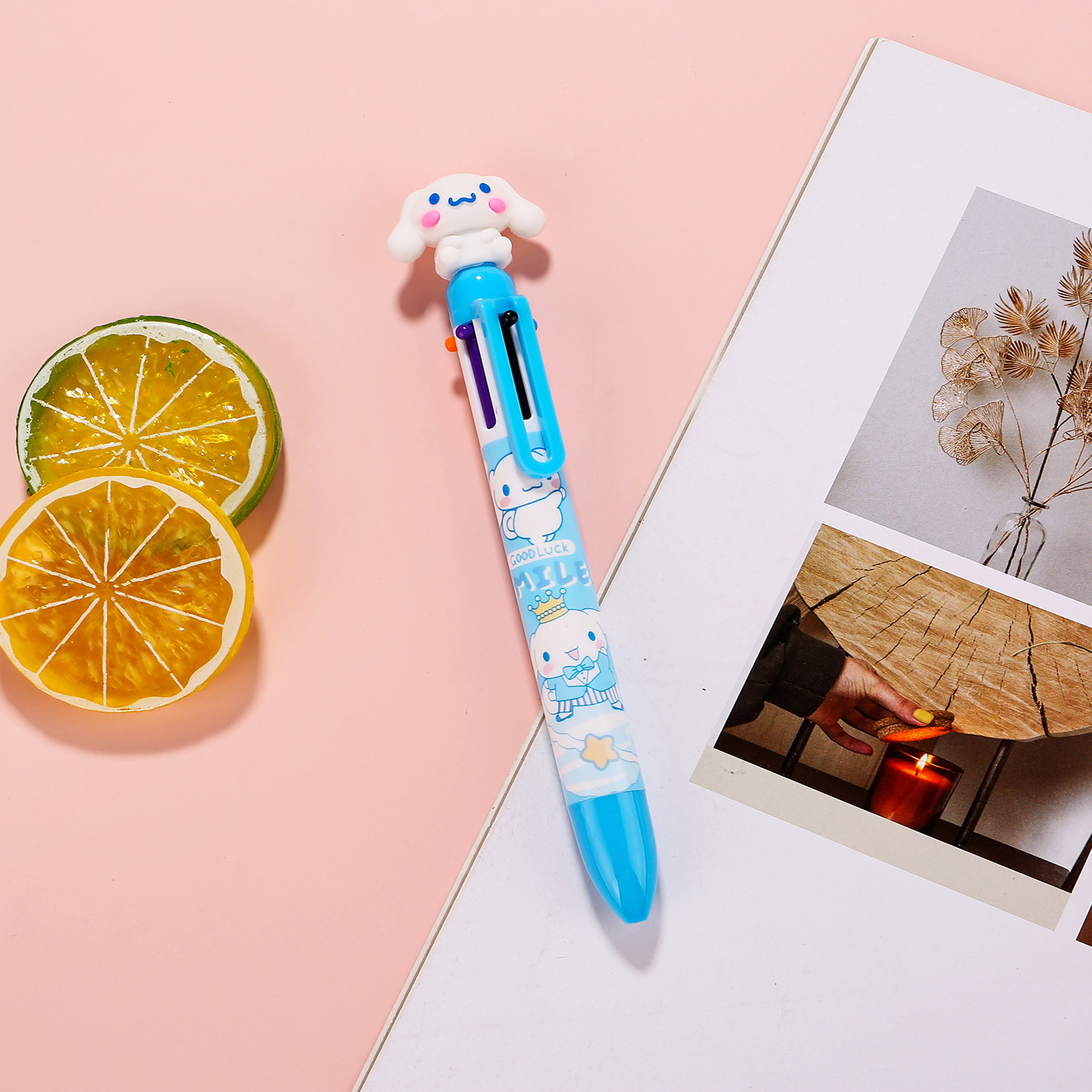 Azul perrito blanco varilla