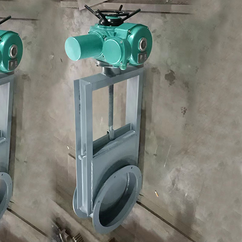 电动闸板阀 电动执行器插板阀电动平板闸阀 电动物料卸灰阀