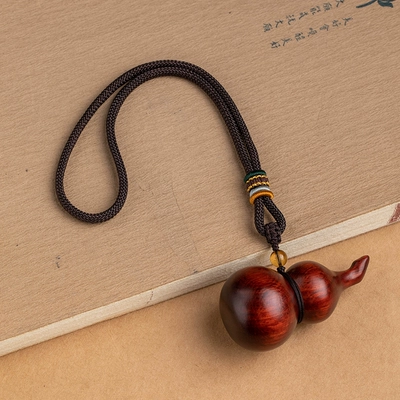 Creative Sandalwood Carved Gourd Car hanging - rosewood-gourd