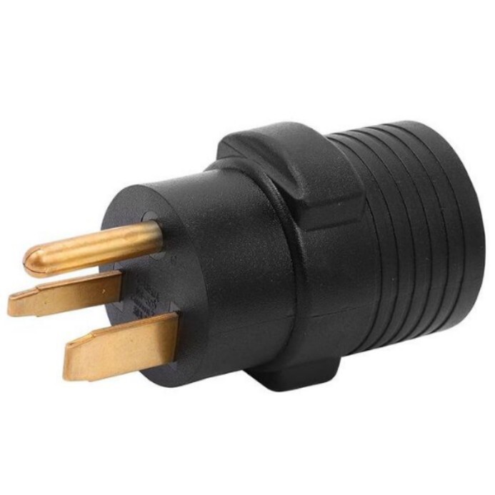 6-50P10-50R American Standard Conversion Plug Socket Clothes Dryer Adapter Plug Three-Hole Pure Copper Power Plug