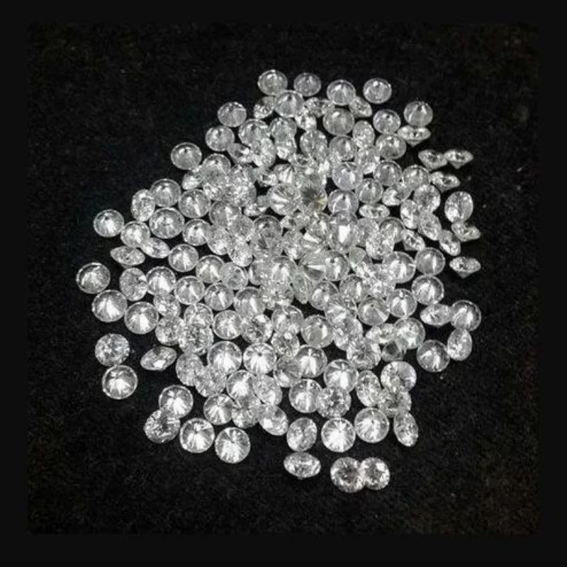 Индийские выращенные в лаборатории бриллианты HPHTCVD, круглые, без оправы, чистота VVS/VS, цвет DEF.