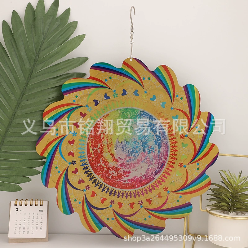 Прямая фабрика Amazon Wind To Wind Chimes серии Крытый Открытый Домашний Балкон Магазин Украшения для сада Ремесла