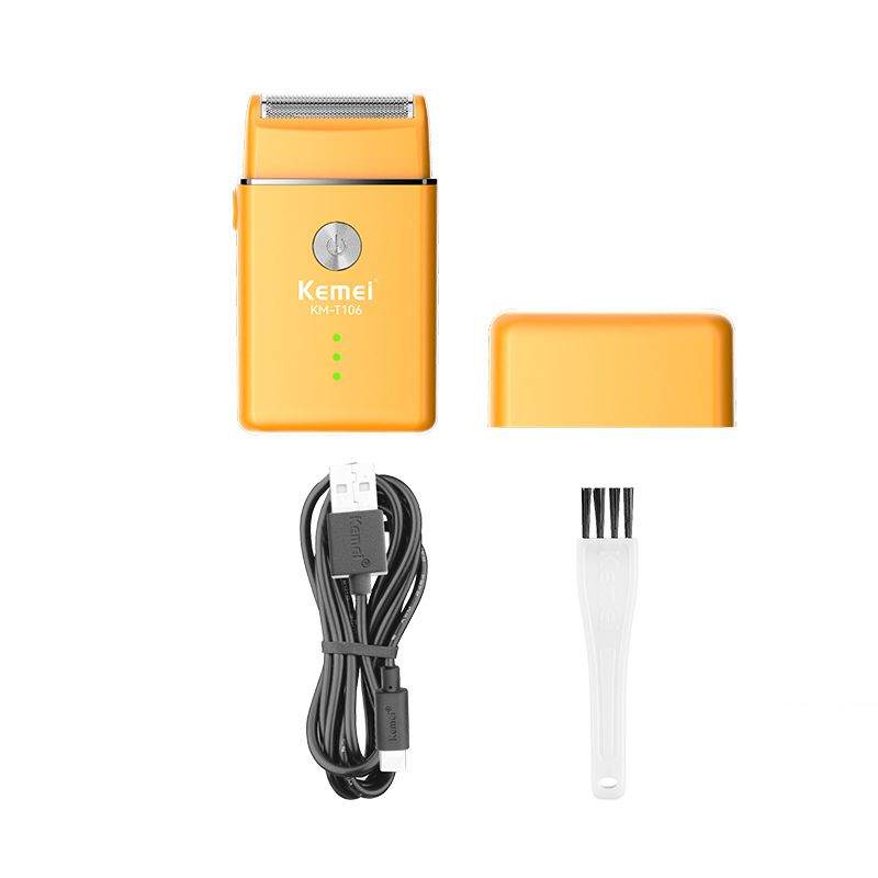 Kemei afeitador doméstico eléctrico ultra limpio KM-T106 afeitador recíproco afeitador eléctrico para hombres