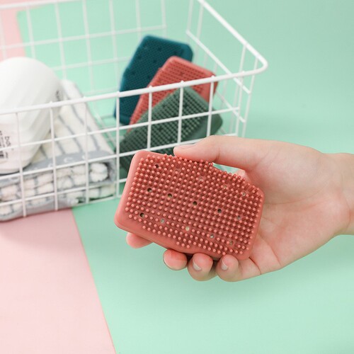 Pet bath brush, bath gloves, shampoo, hair and bath rub, baby cat and dog massage brush, silicone bath brush