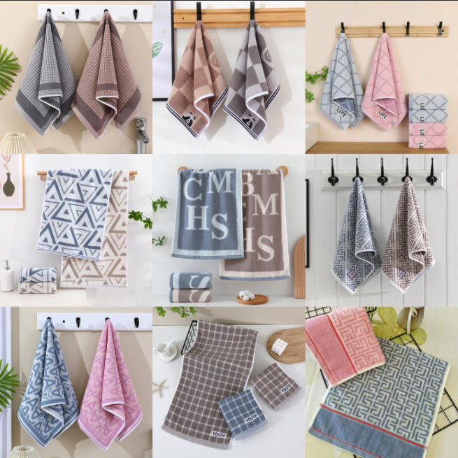 High-Quality Pure Cotton Towels Wholesale, Thickened, Soft and Absorbent Polyester-Cotton Adult Household Face Towels Wholesale High-Quality Pure Cotton Towels Wholesale, Thickened, Soft and Absorbent Polyester-Cotton Adult Household Face Towels Wholesale
