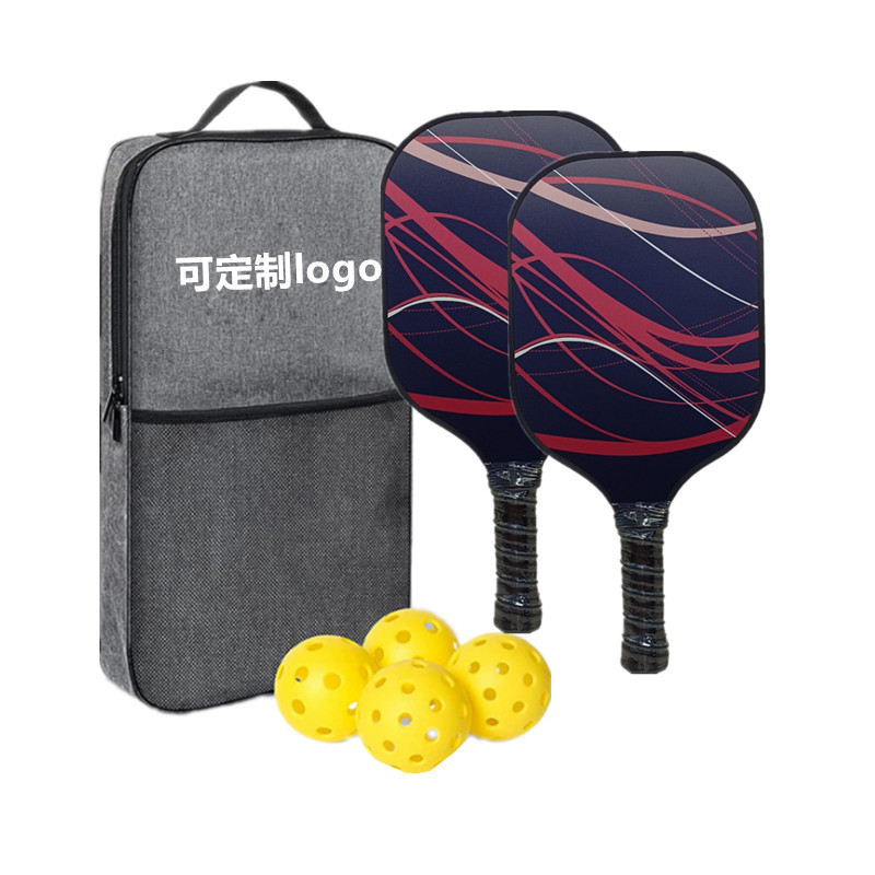 7 컬러 라켓 (공이있는 2 세트)